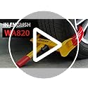 KRASER WA820 Wheel Clamp – Universal Anti-Theft Lock for Cars & Trailers
