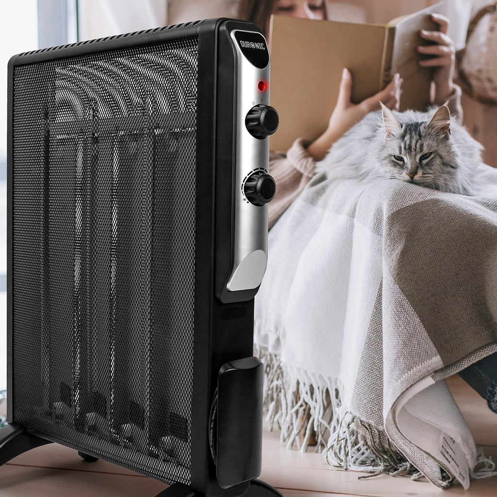 Duronic HV220 Micathermic Heater – 2kW Portable Mica Panel Radiator