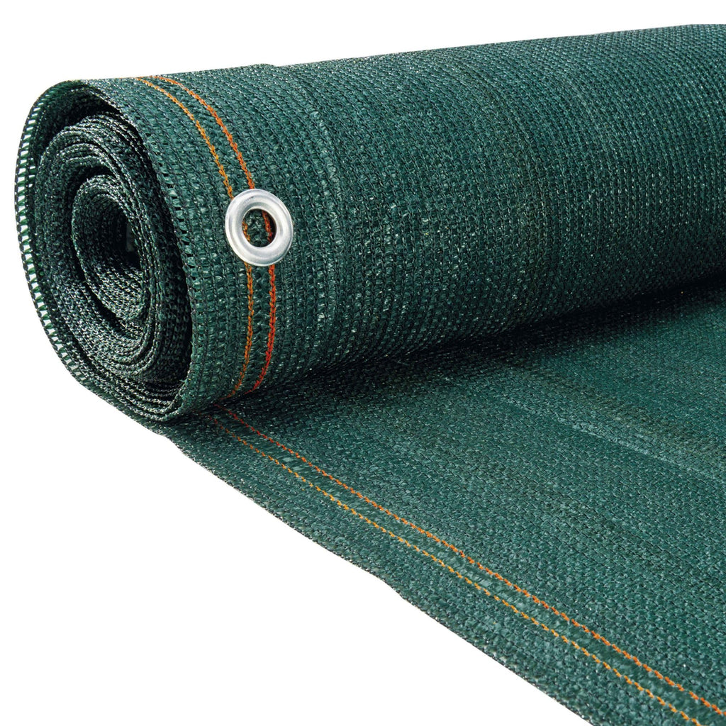 WerkaPro Green Privacy Screen - 220 g/m² Heavy-Duty 10 x 2 m Roll