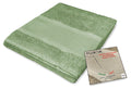 Tex Family Tosca Cotton Towel Set with Aida Canvas for Embroidery - Green