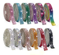 12 Rolls Self-Adhesive Rhinestone Ribbon – 12 Yards DIY Trim