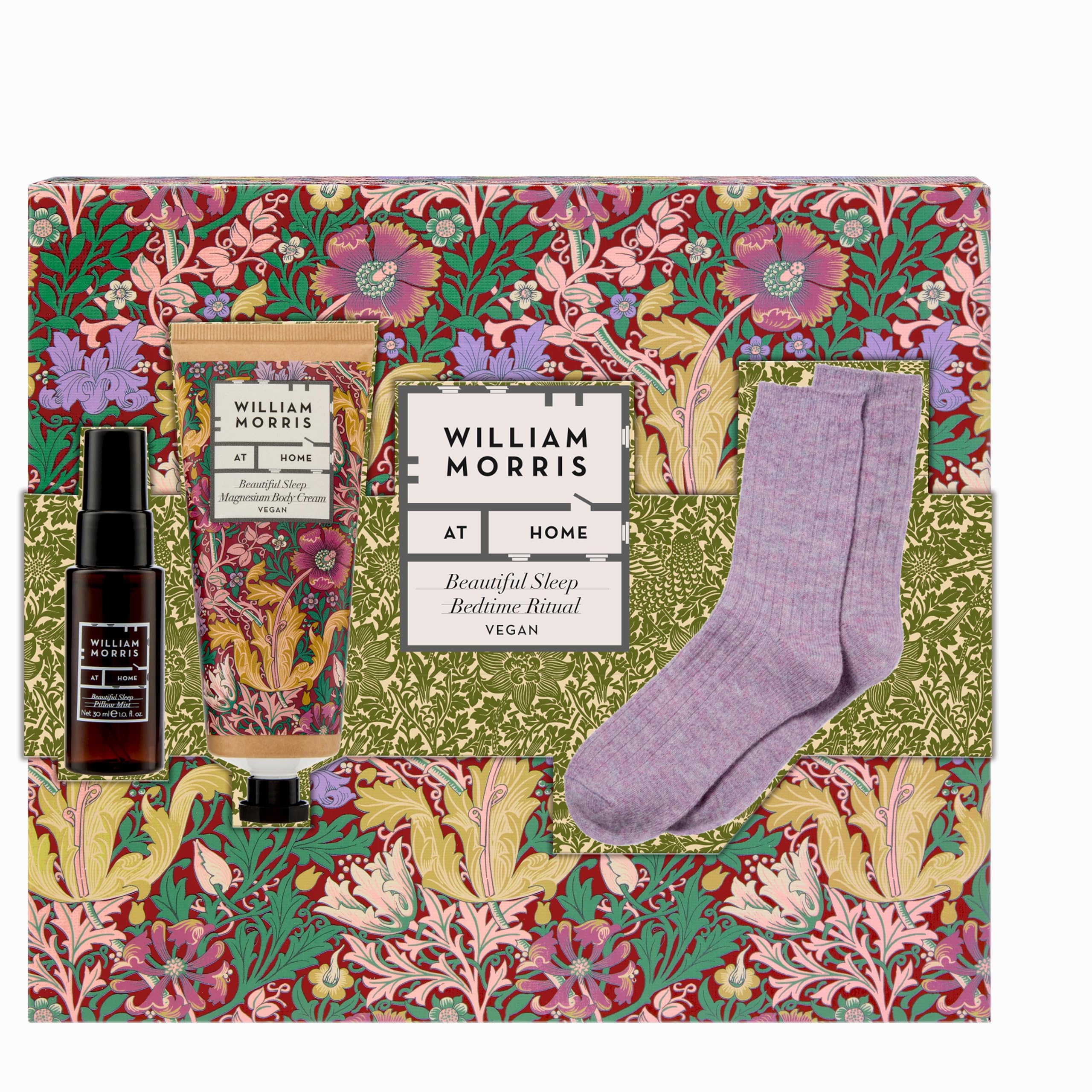 William Morris At Home Bedtime Ritual Sleep Gift Set | Magnesium & Lavender