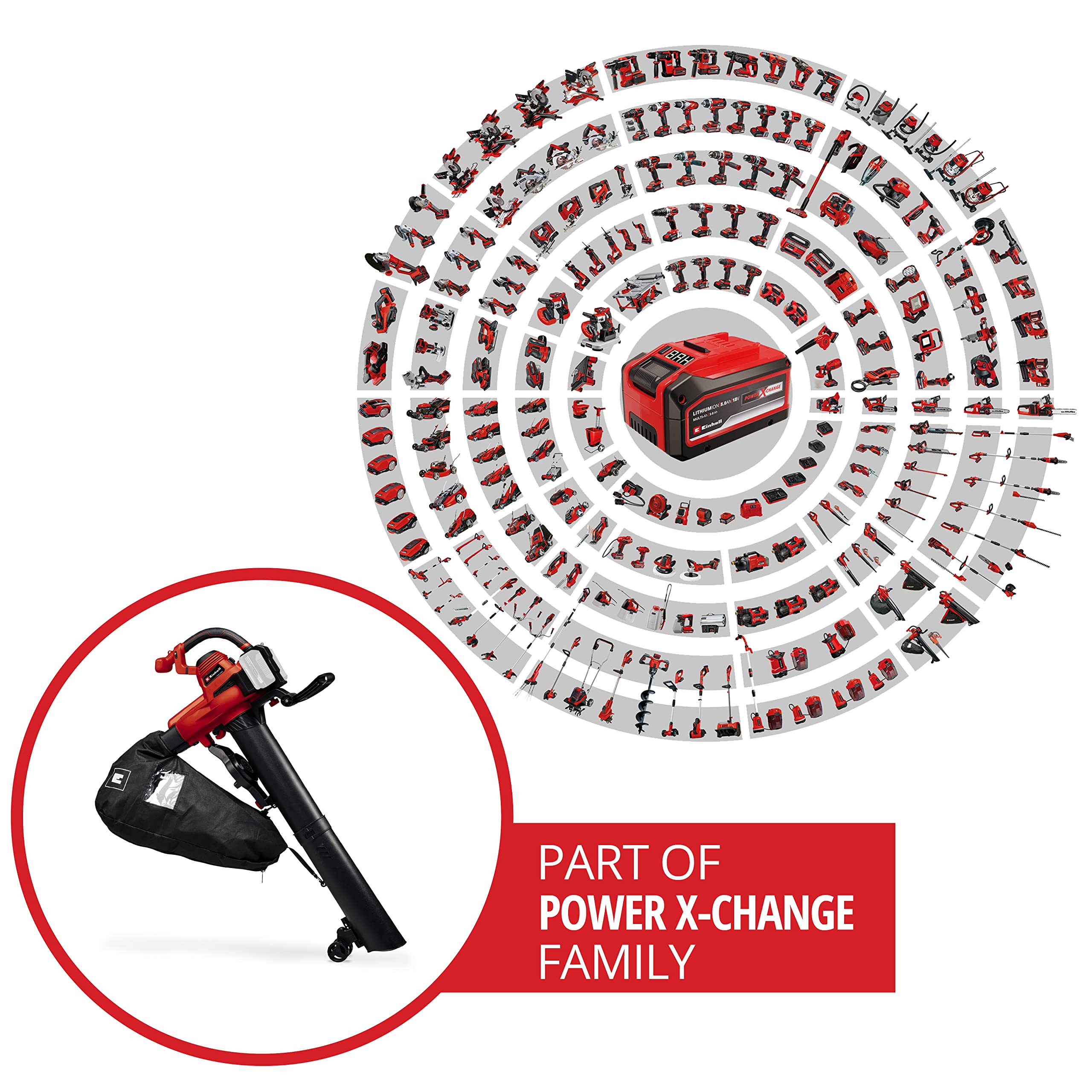 Einhell 36V Cordless Leaf Blower & Vacuum | GE-CL 36/230 Li E Solo