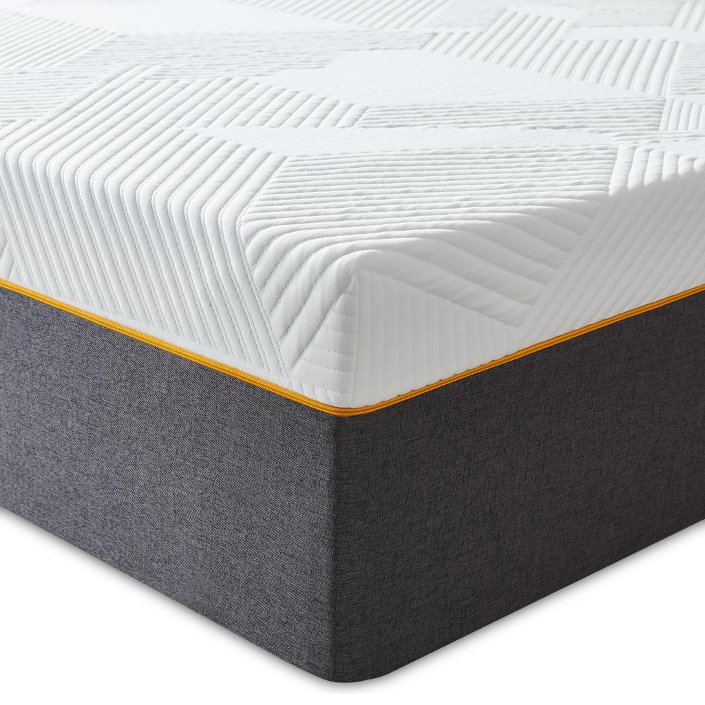 Sleremind Single Memory Foam Mattress – 15cm Medium Firm, Orange