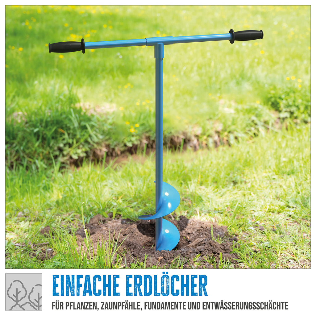 Güde GH 150 Hand-Erdbohrer – 15 cm Durchmesser, 104 cm Länge