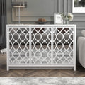 Galano Alice 3 Door Sideboard – Modern White Buffet Storage Cabinet