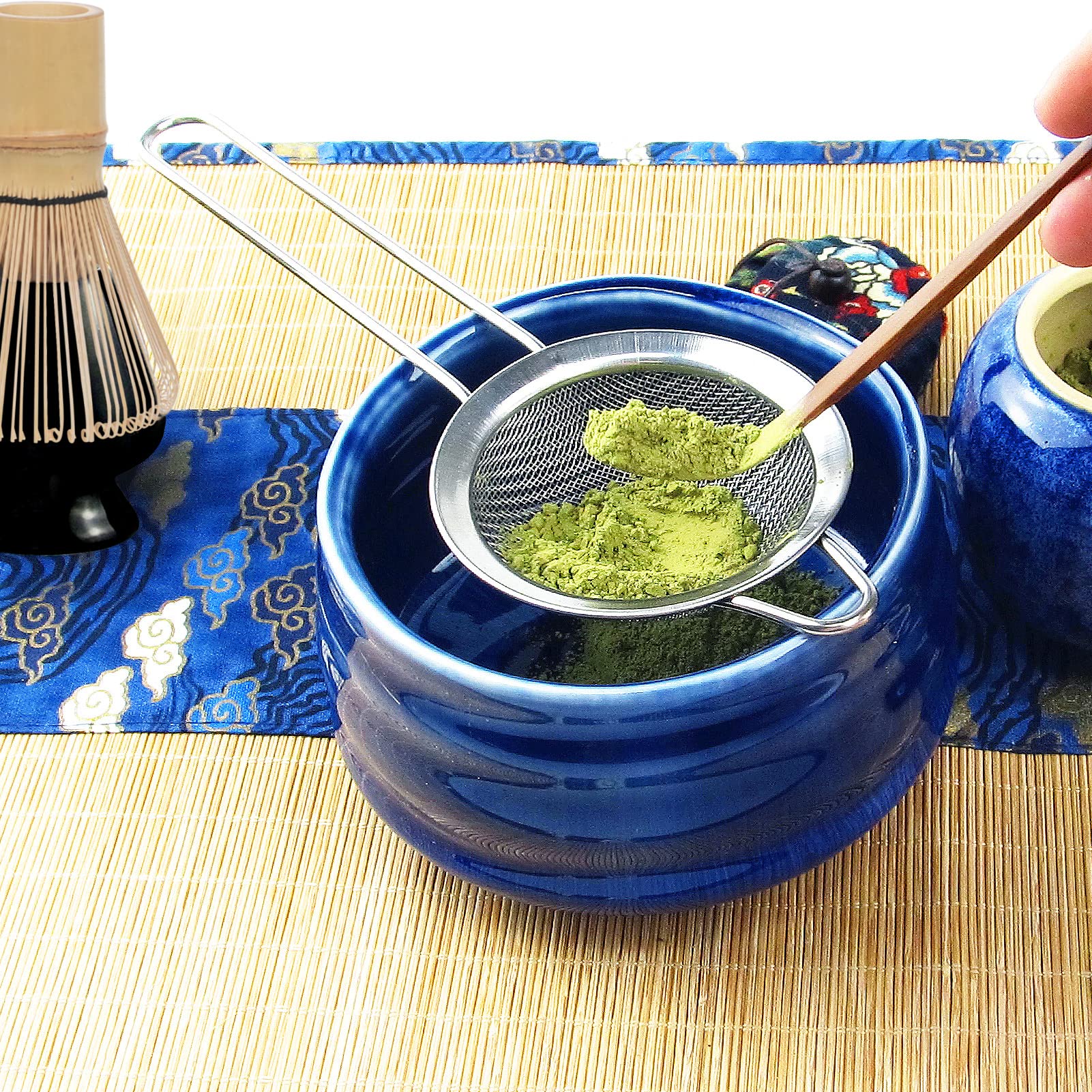 Artcome 12-Piece Japanese Matcha Tea Set - Bamboo Whisk and Bowl Kit