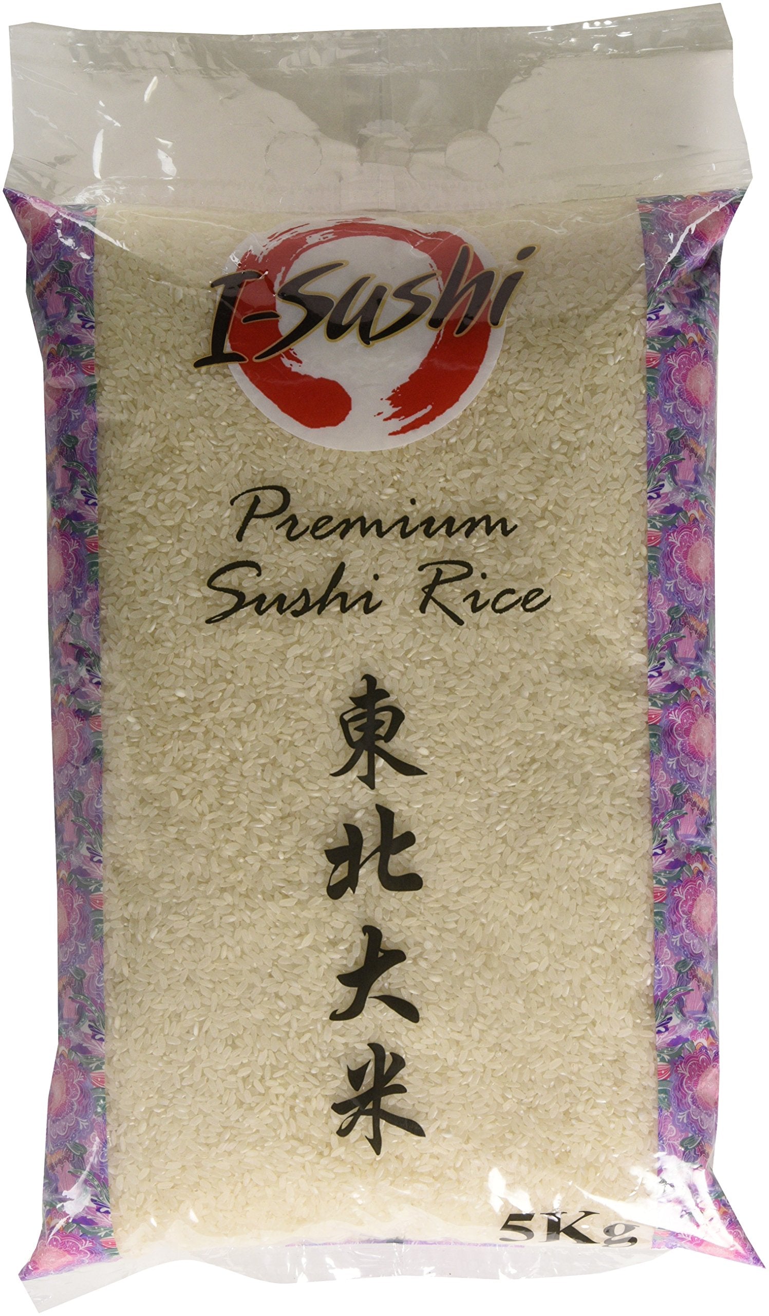 I Sushi Premium Sushi Rice – 5kg Authentic Medium Grain Rice