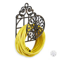 Relaxdays Antique Cast Iron Garden Hose Holder – Wall-Mounted, Bronze