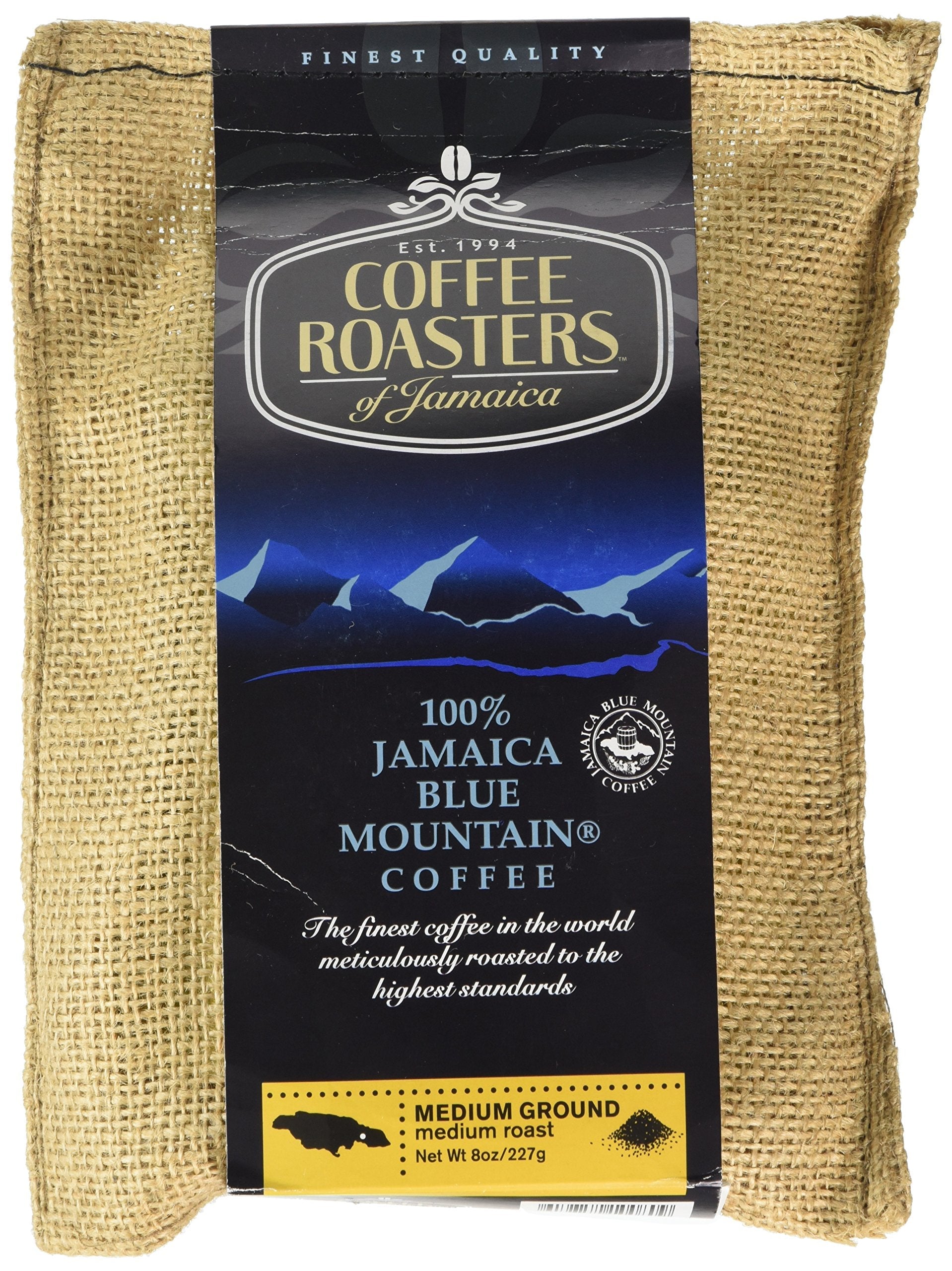 Jamaica Blue Mountain Ground Coffee – 100% Arabica by Jolof Store (227g)