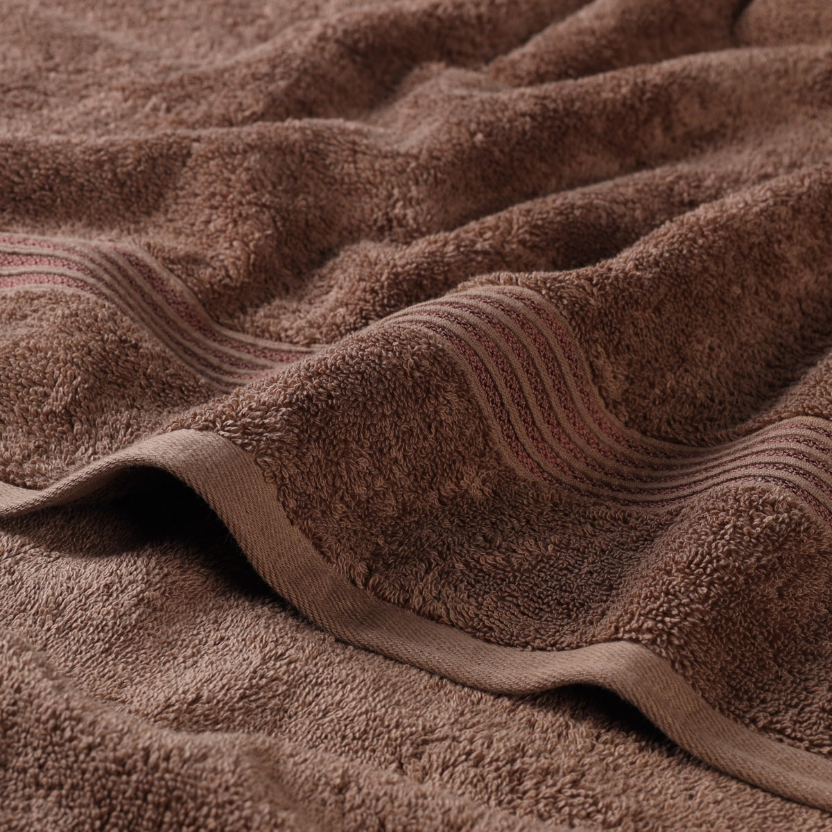Superior, Cotton, Mocha, 6 Piece Towel Set - image 3