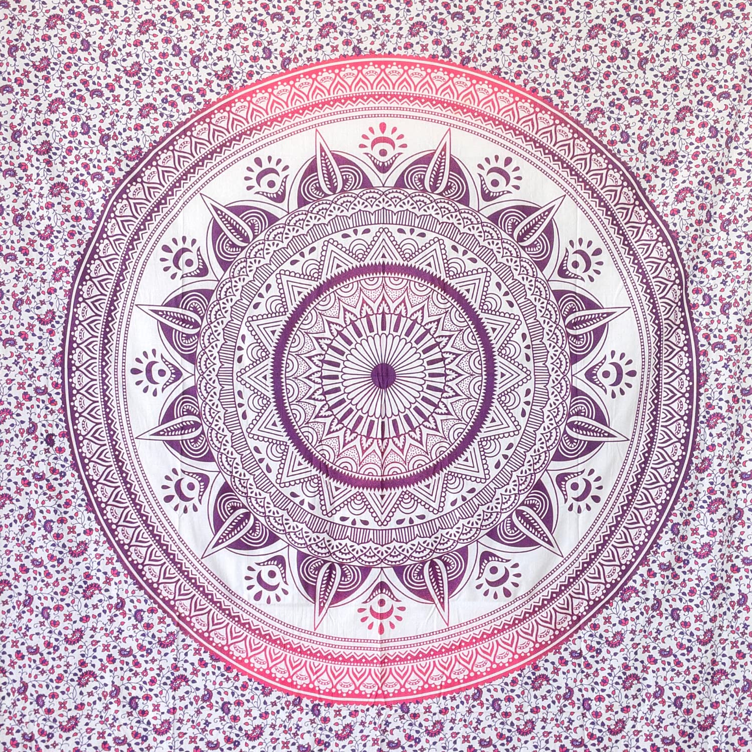 MOMOMUS Sandproof Beach Blanket – XL/XXL Mandala Picnic Mat