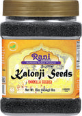 Rani Kalonji Black Seeds (Nigella Sativa) - 16oz All Natural PET Jar