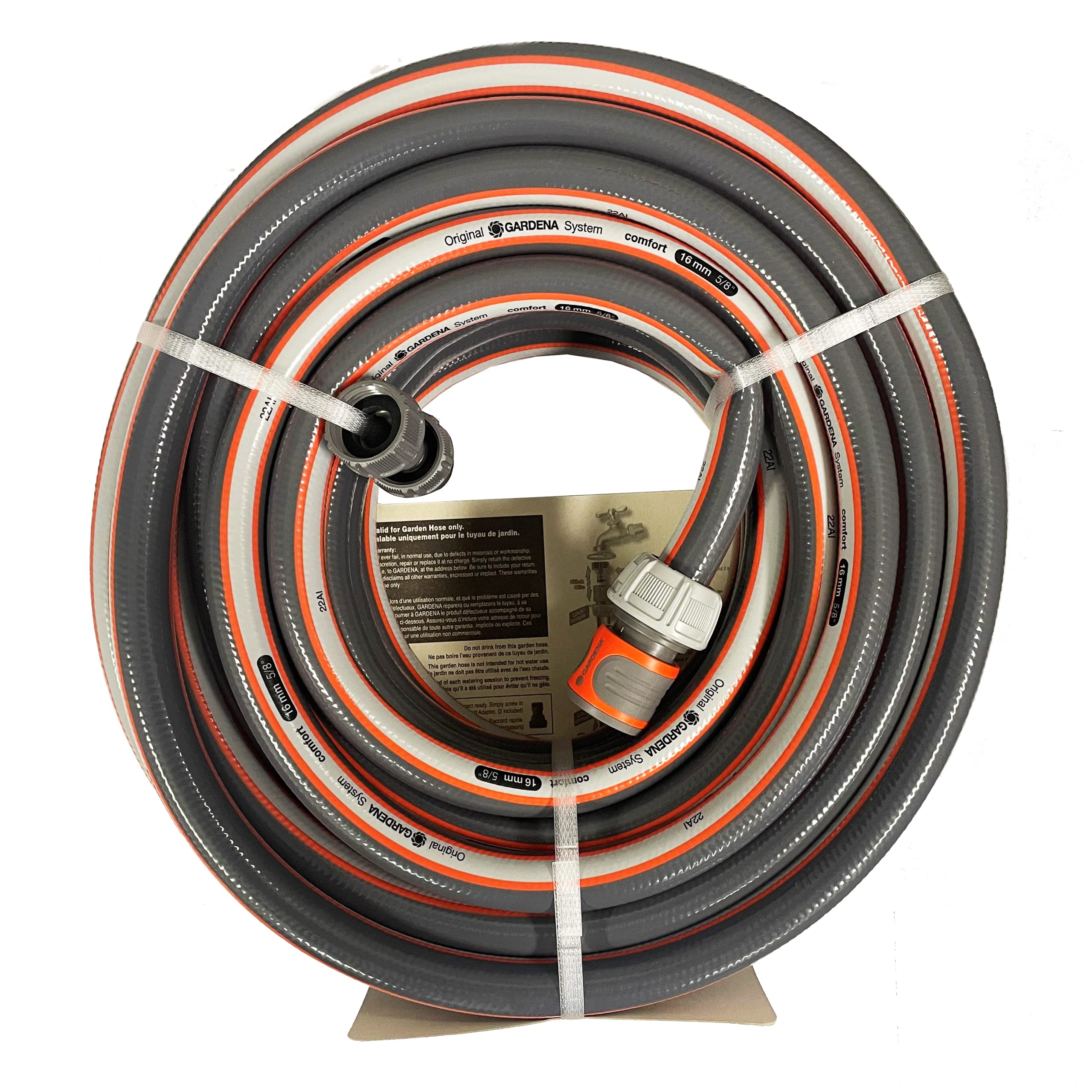 Gardena Comfort Heavy Duty Garden Hose – 5/8-Inch x 50-Foot Kink-Resistant