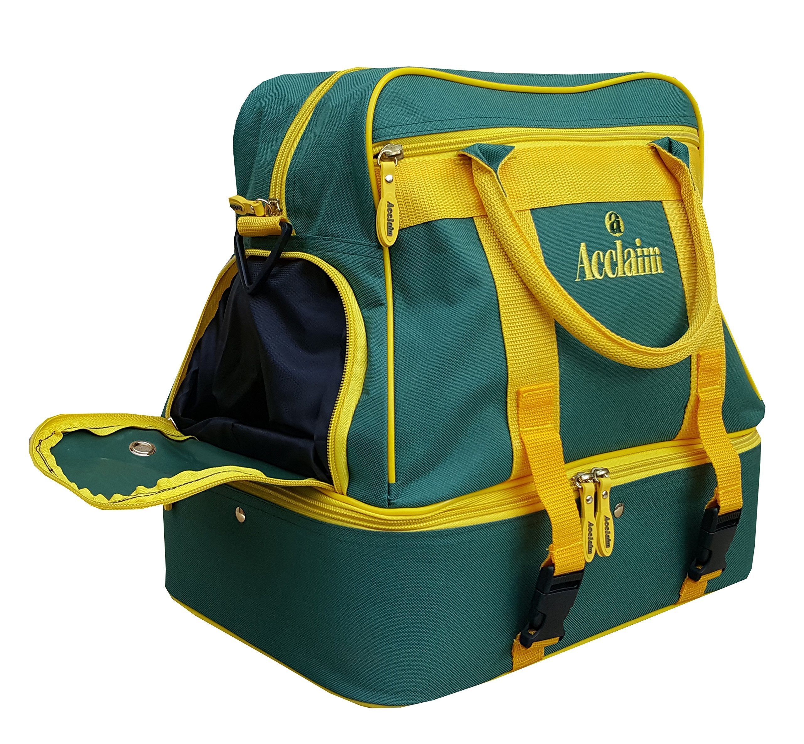 Acclaim Farne Midi Bowls Bag - Double Decker Nylon Bowling Bag (2025 Model)