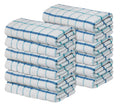 Cotton Terry Tea Towels - 12 Pack Absorbent Dish Cloths