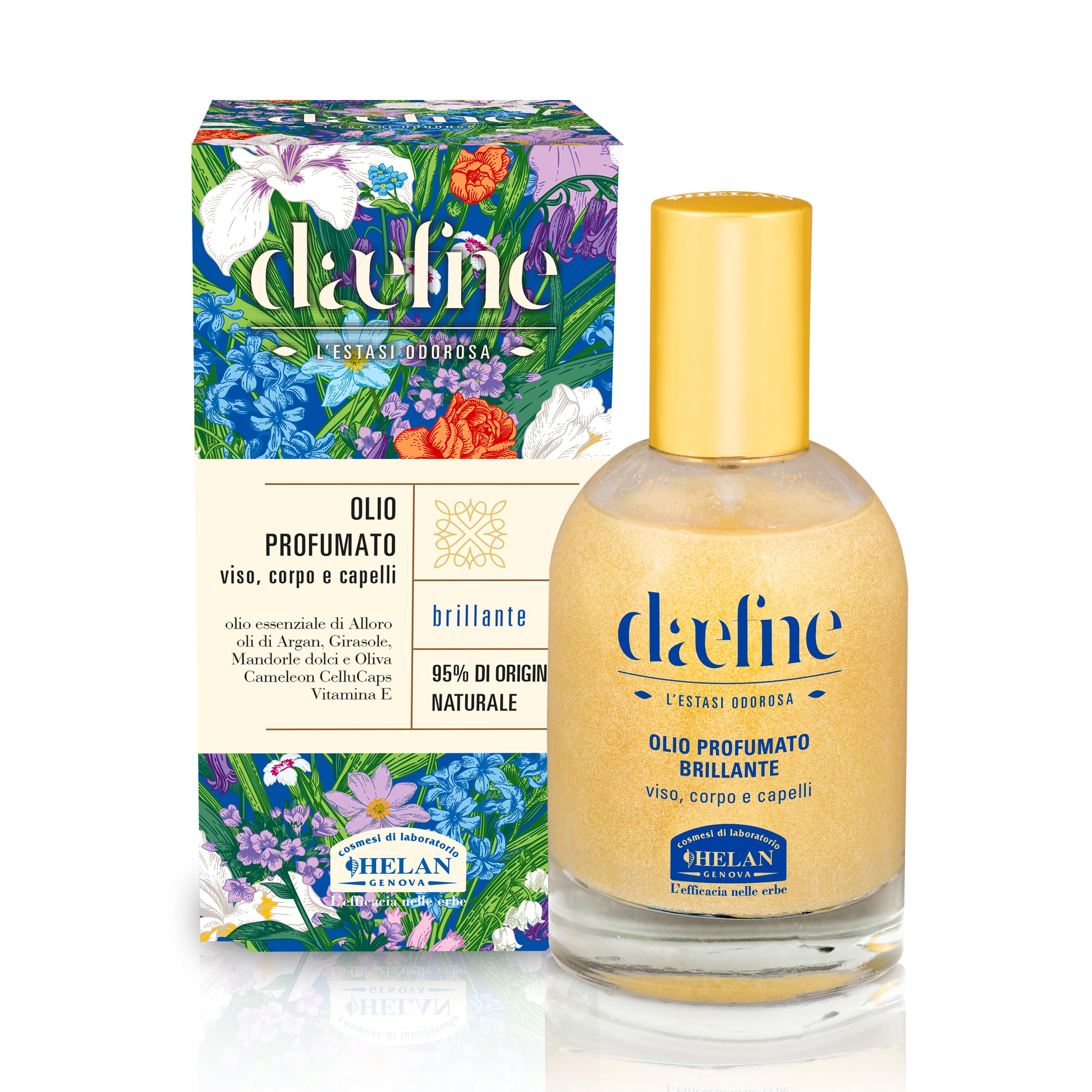 Helan Daefne – Invigorating Dry Oil for Hair, Body and Face – 100ml