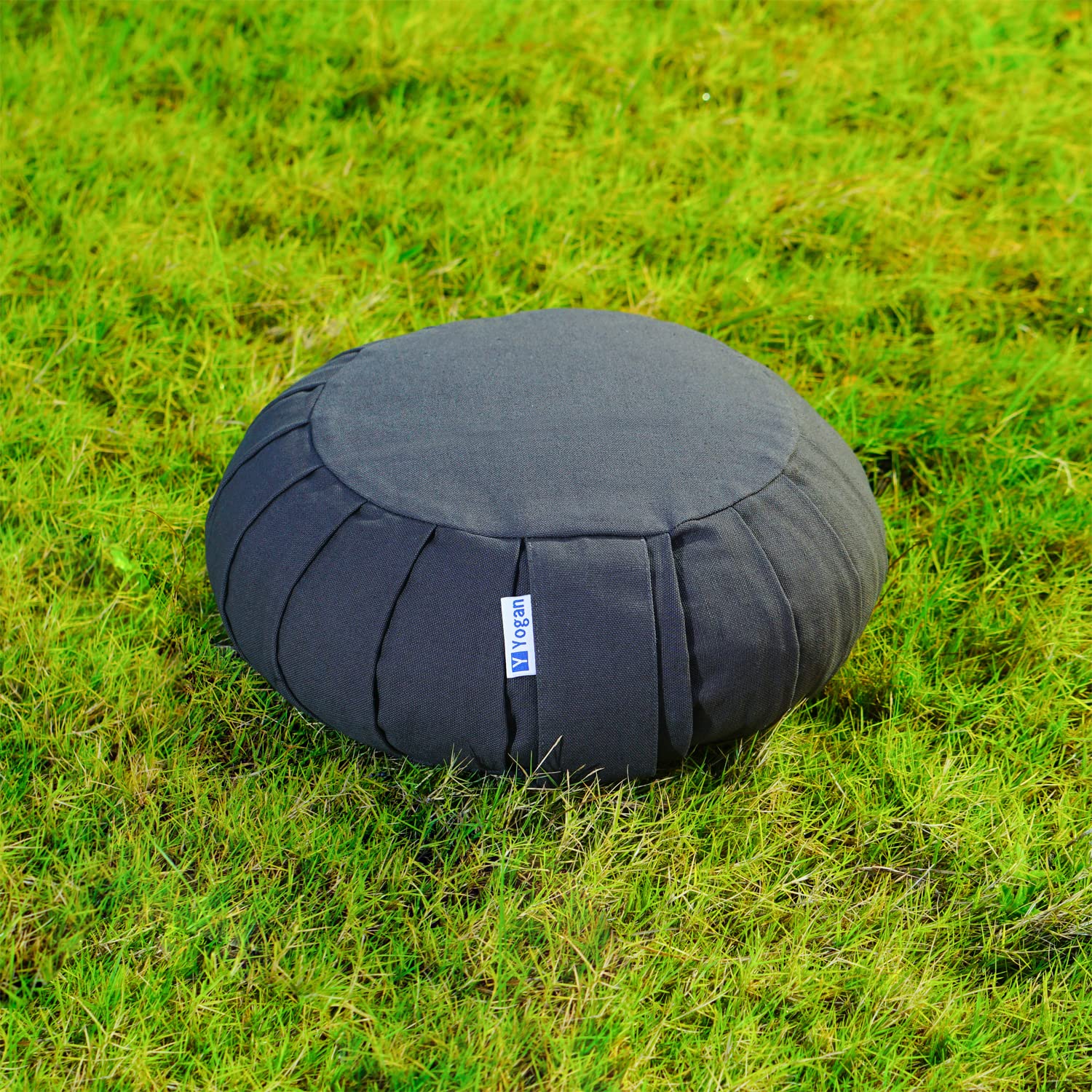 Yogan Meditation Cushion - Organic Cotton & Buckwheat Hulls Filling