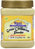 Rani Green Cardamom Powder (Hari Elachi) - All Natural Ground Spice 17.5oz