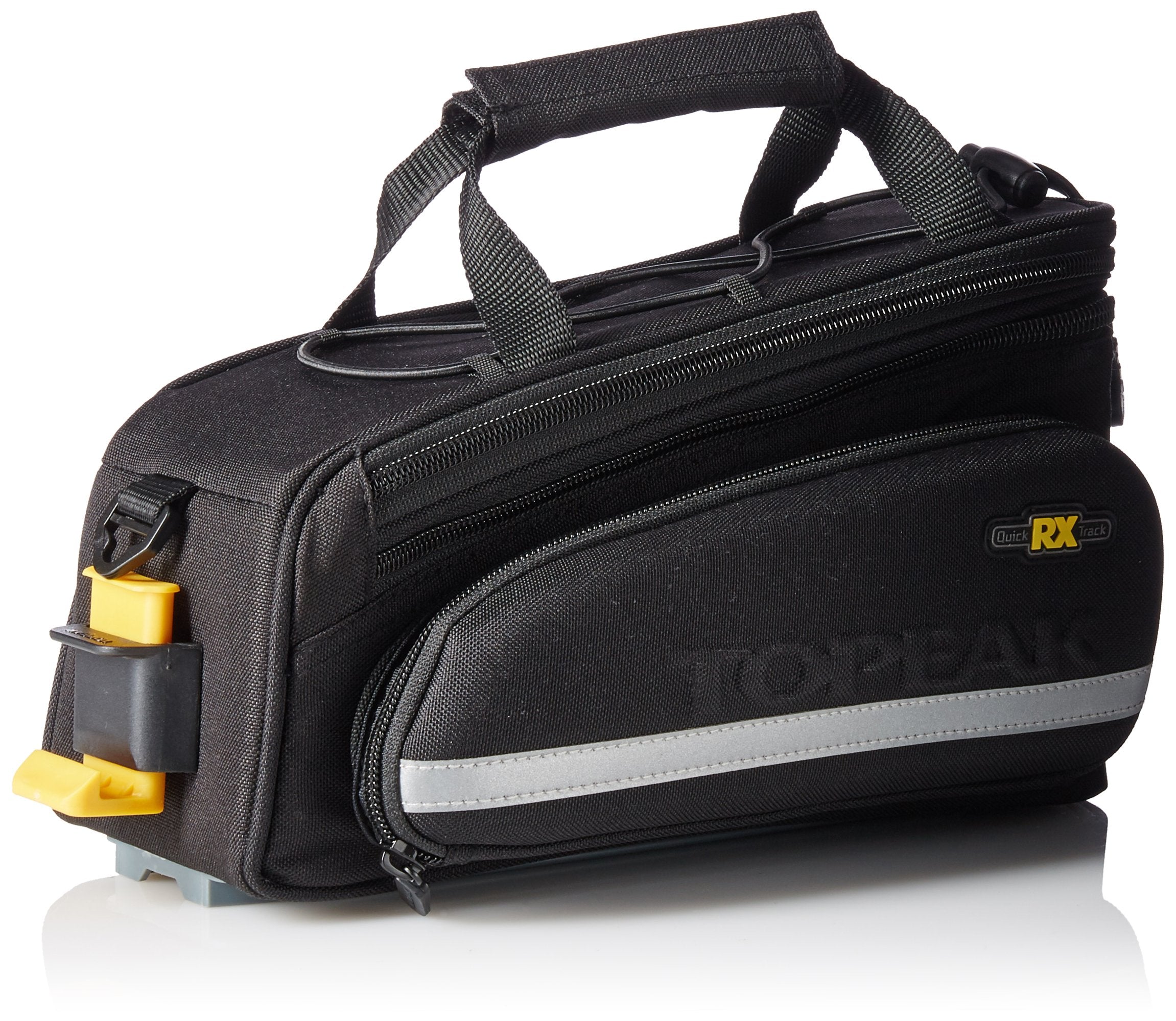 Topeak RX DXP Trunk Bag – 7.3L Expandable Panniers for Road Bikes