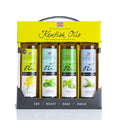 Kentish Oils Herb Infused Rapeseed Oil Carry Case - 4 x 250ml Bottles