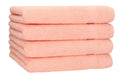 Betz Palermo 4-Piece Shower Towel Set | 100% Cotton Apricot 70x140cm