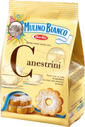 Mulino Bianco Canestrini Italian Shortbread Biscuits, 200g - 10 Pack