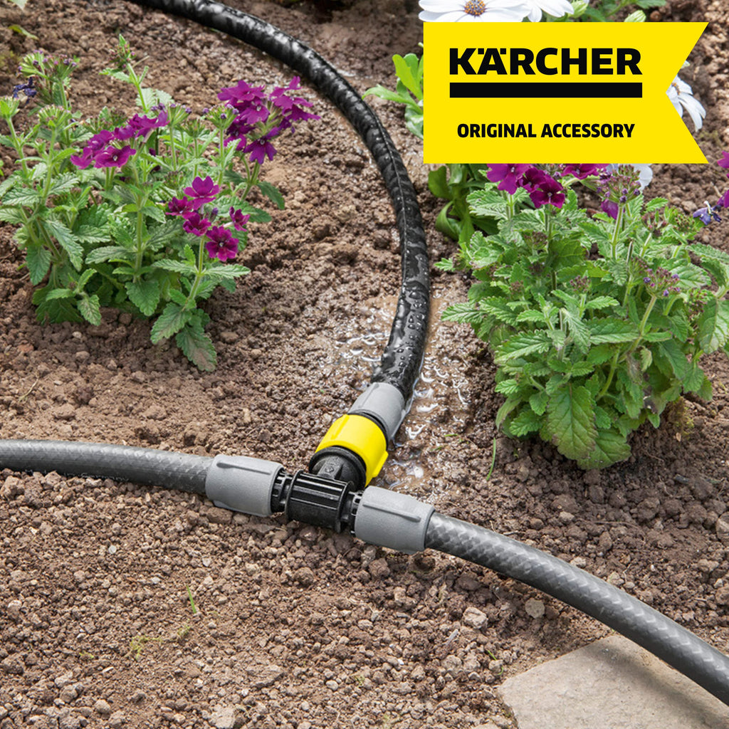 Kärcher 25m Soaker Hose for Garden Irrigation System - Black