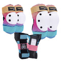 Triple 8 Saver Series 3-Pack Pad Set | Knee, Elbow & Wrist - Sunset