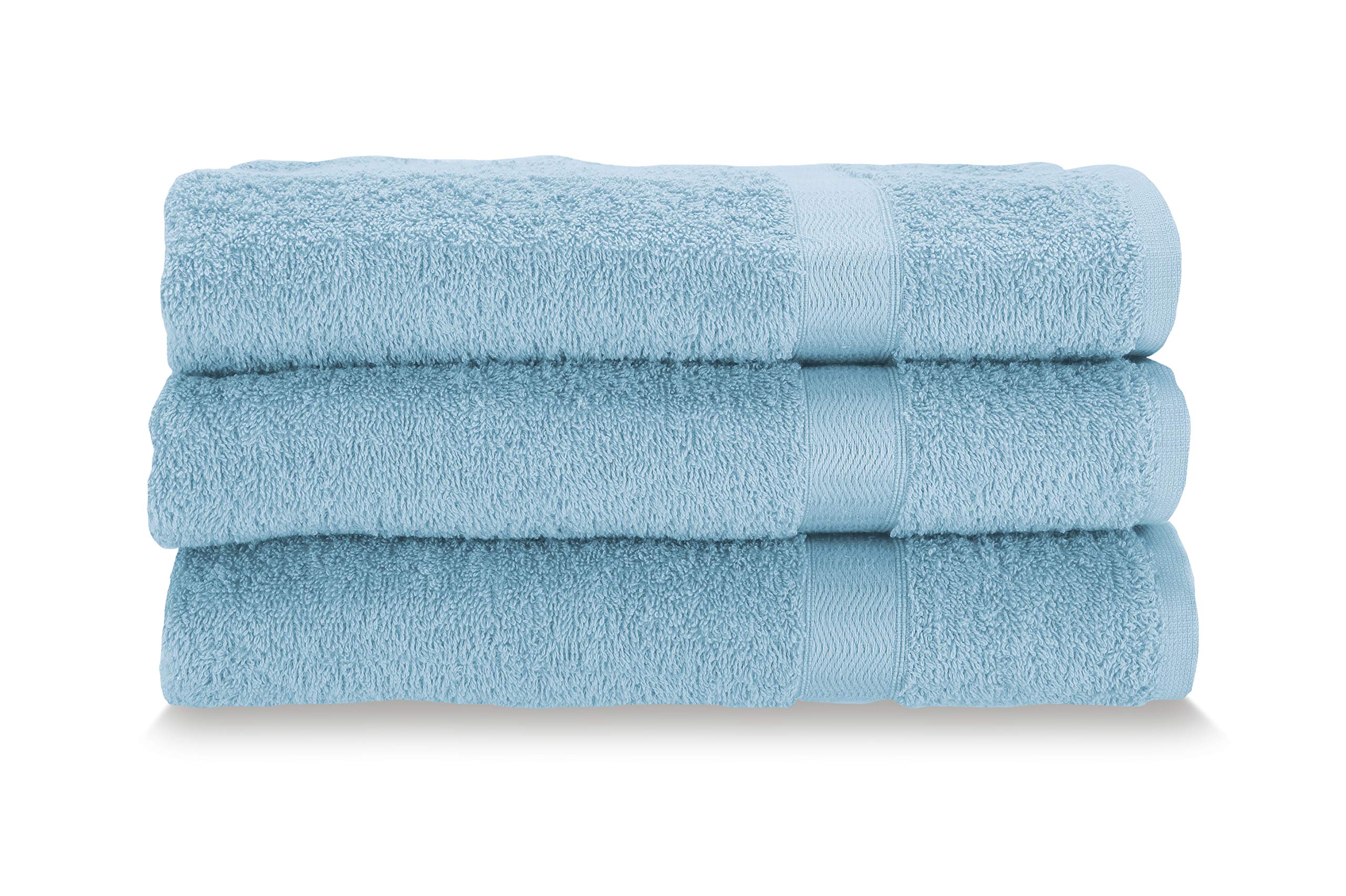 Gabel Cotton Terry Face Towels – Set of 3 Jacquard Italian Linens