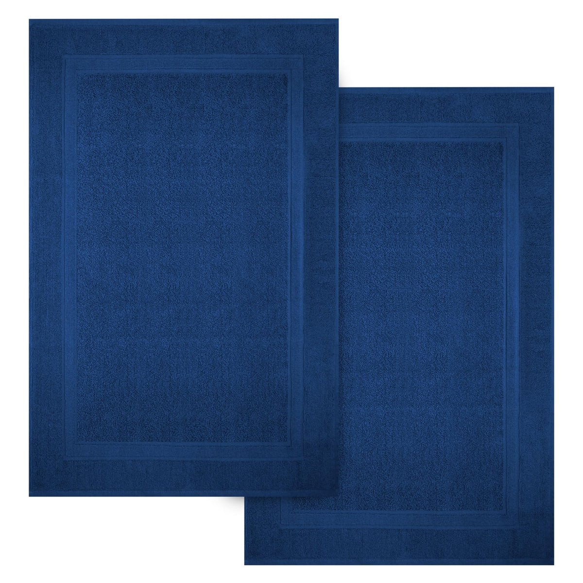 Infinitee Xclusives Cotton Bath Mat 86 x 55 cm - Bathroom Mat - 2-Pack