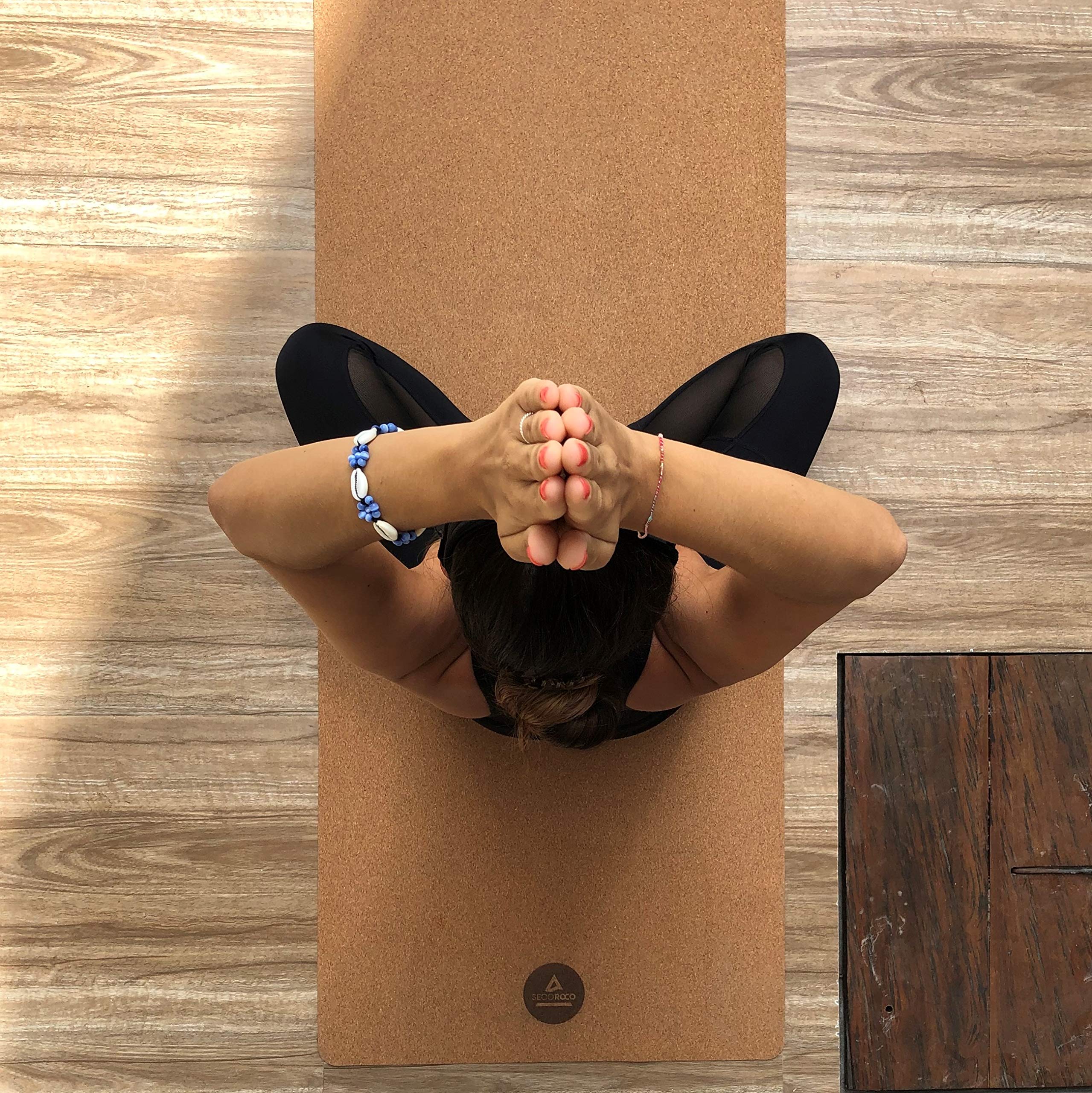 Cork Yoga Mat – 5mm Non-Slip Eco-Friendly Rubber with Bag