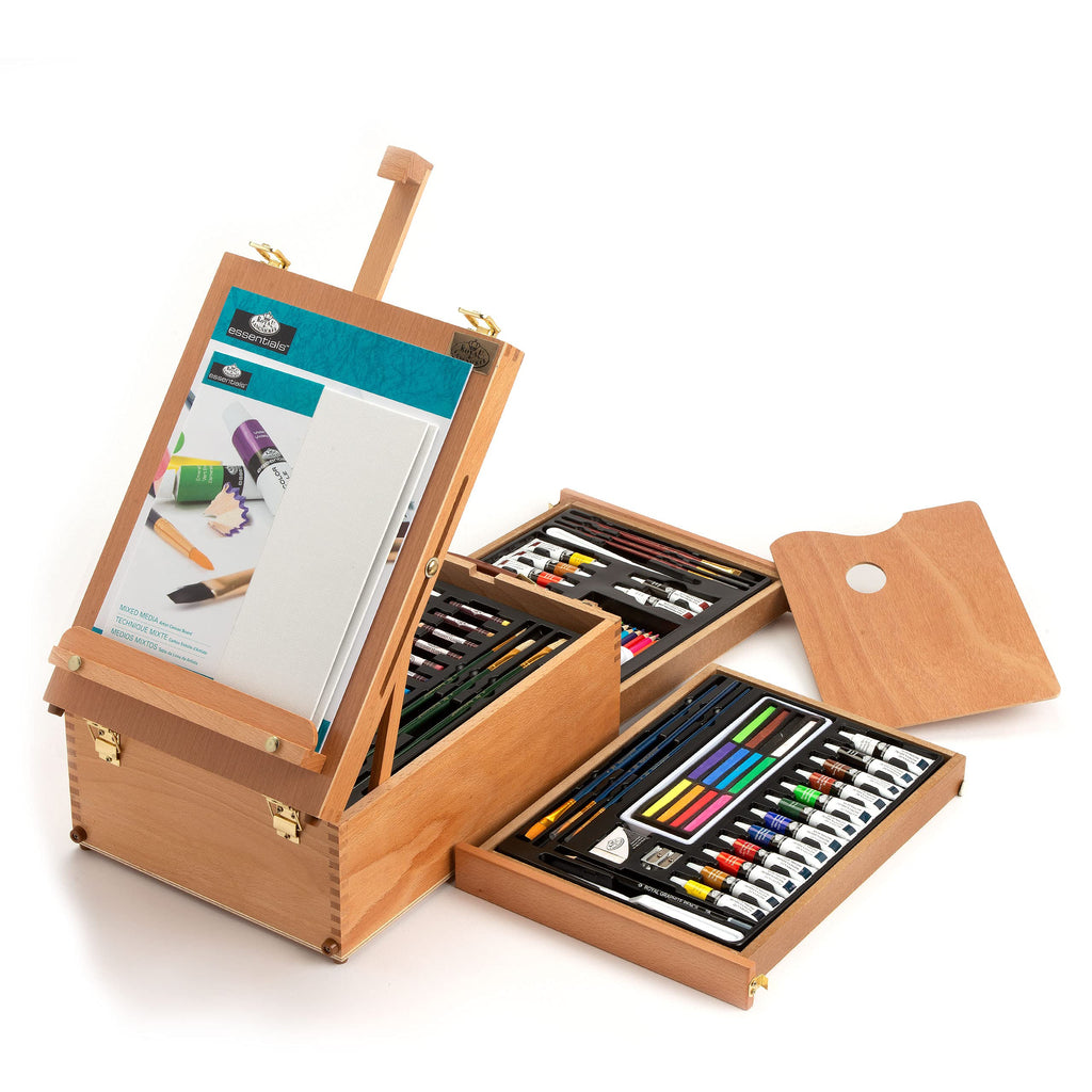 Royal & Langnickel All Media Artist Set with Portable Easel – 104 Piece