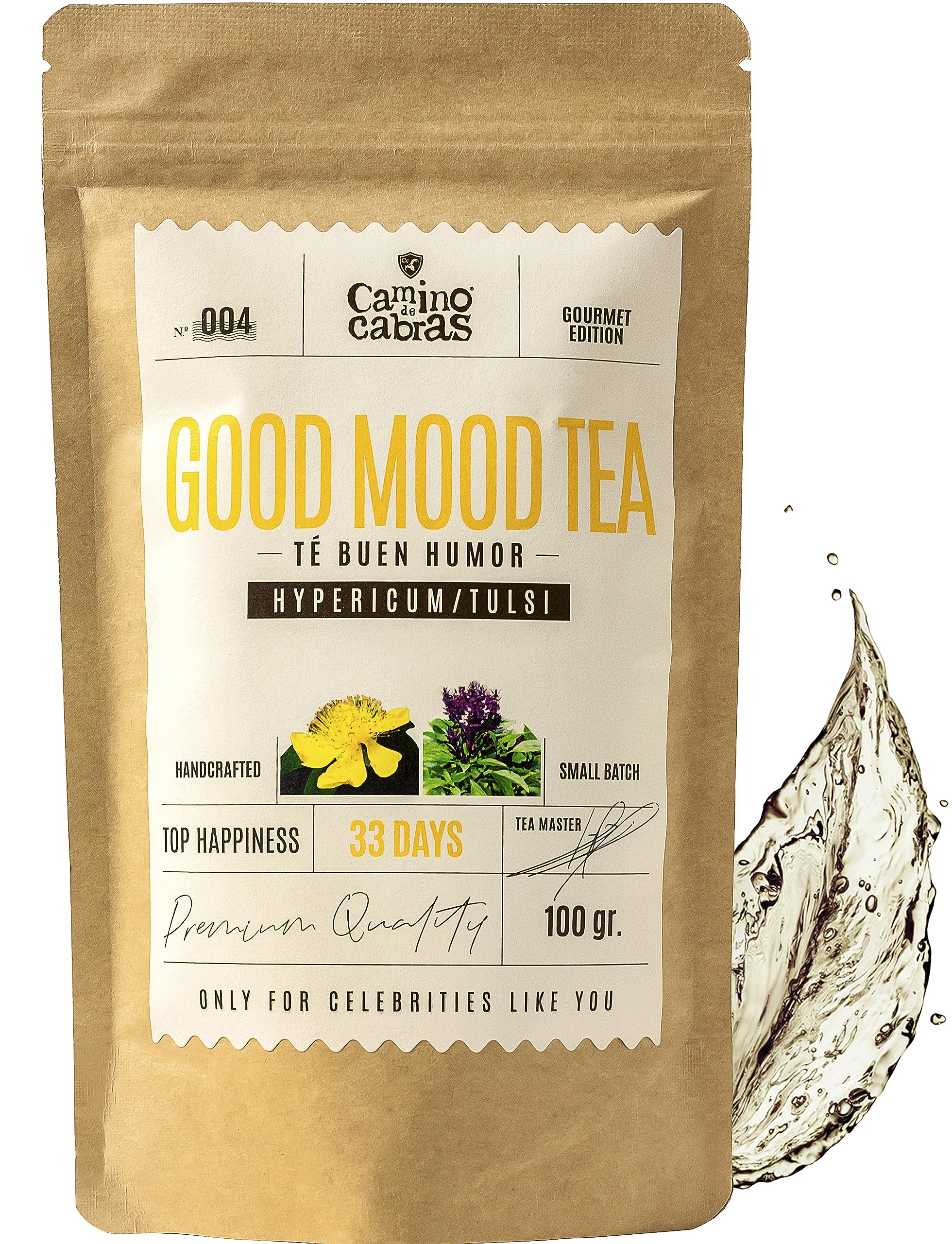 Camino de Cabras Good Mood Herbal Infusion – St John’s Wort & Green Tea