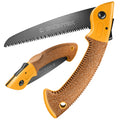 GRÜNTEK Folding Pruning Saw – 180mm Teflon Blade with Soft Cork Handle