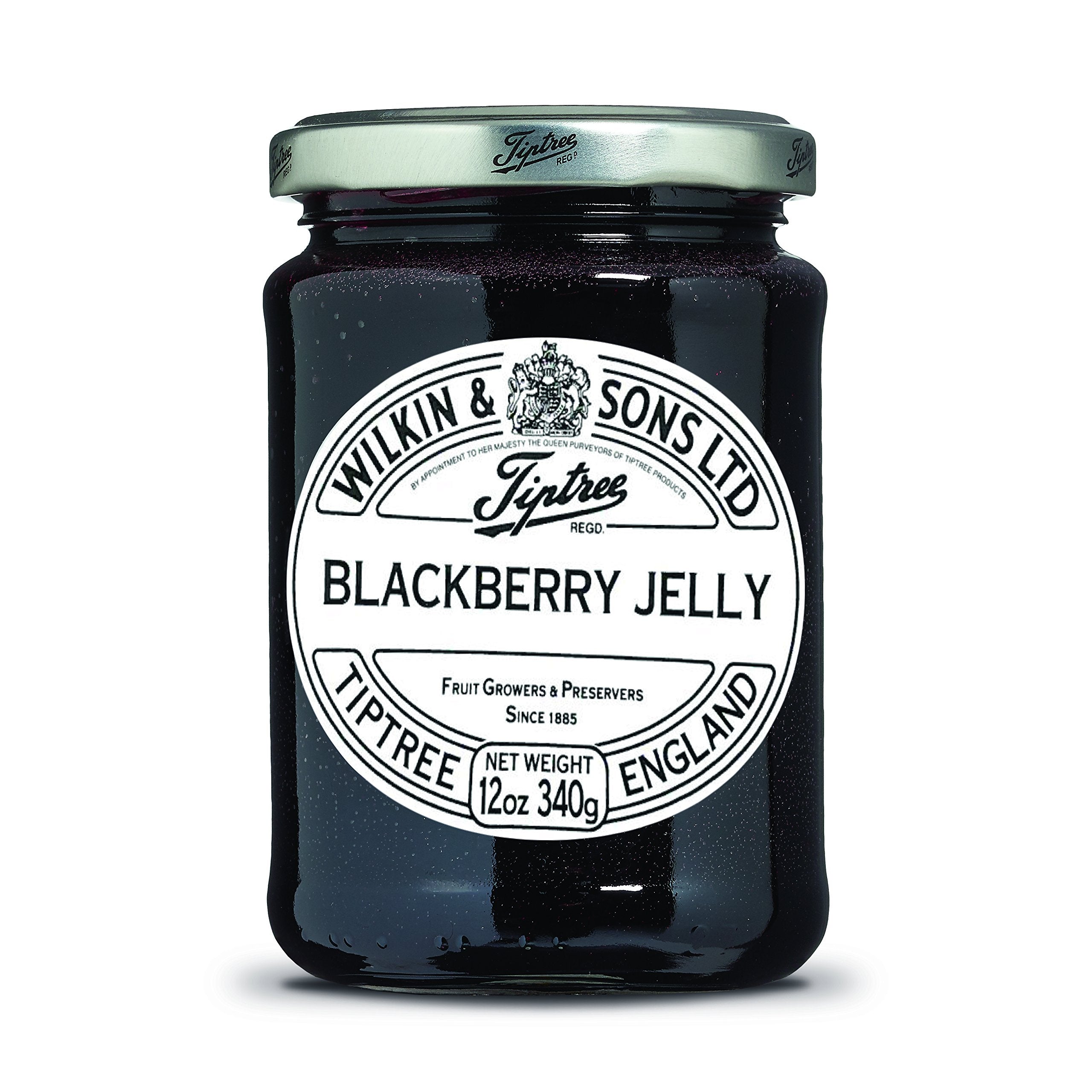 Tiptree Blackberry Jelly – Gourmet Fruit Preserve, 340g (Pack of 6)