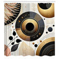 Abakuhaus Mid Century Modern Shower Curtain | Waterproof Fabric, 175x200cm