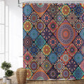 Jolof Store Boho Shower Curtain – 180x200cm Waterproof Polyester Fabric