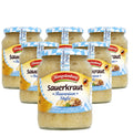 Hengstenberg Mild Sauerkraut with White Wine - 680g Glass (Pack of 6)