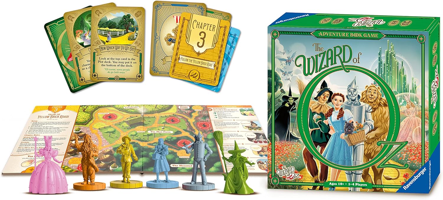 Snaps The Wizard of Oz Adventure Book Game – Family Strategy Board Game
