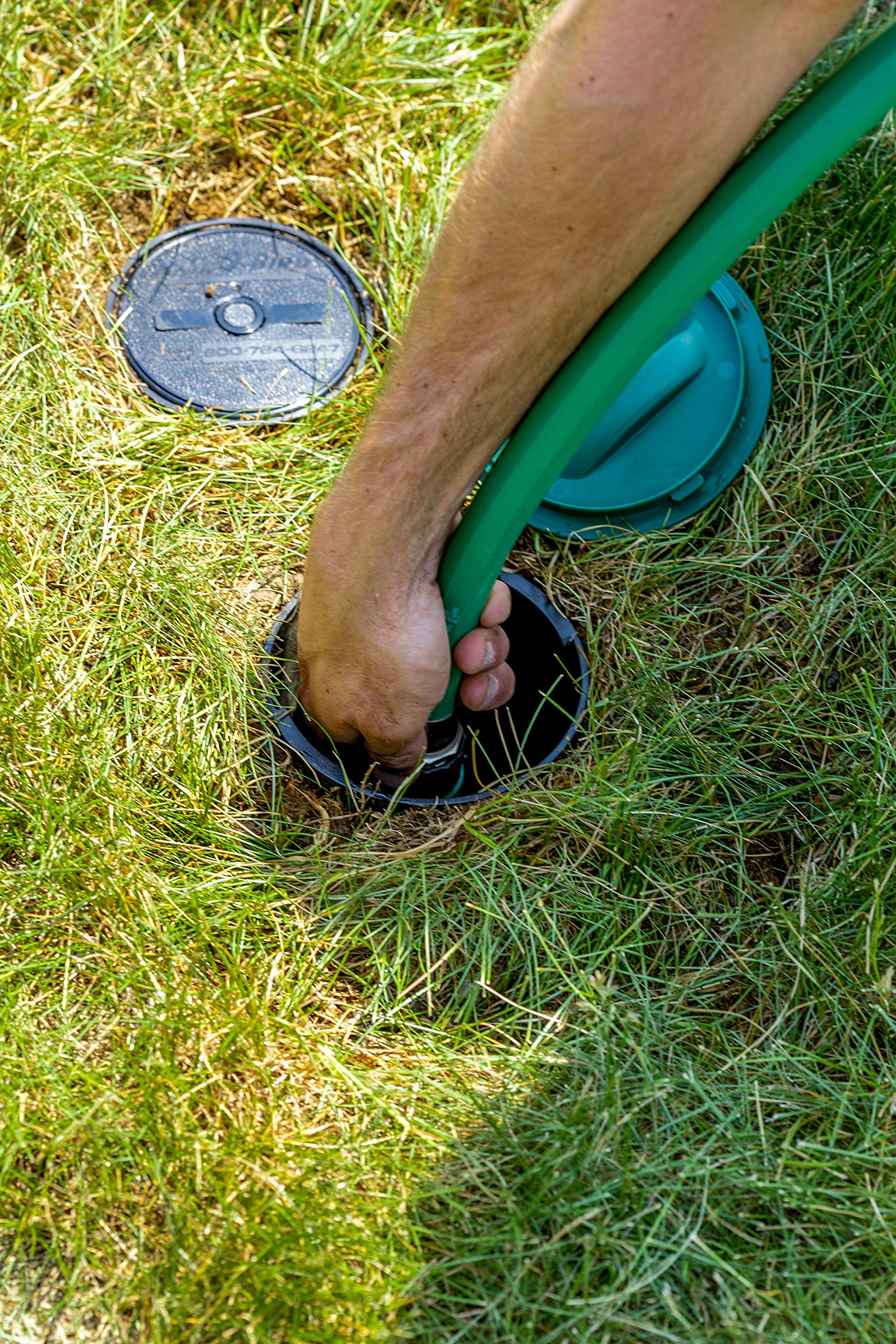 Rain Bird LG3HE In-Ground Impact Pop-Up Sprinkler with Click-N-Go Hose