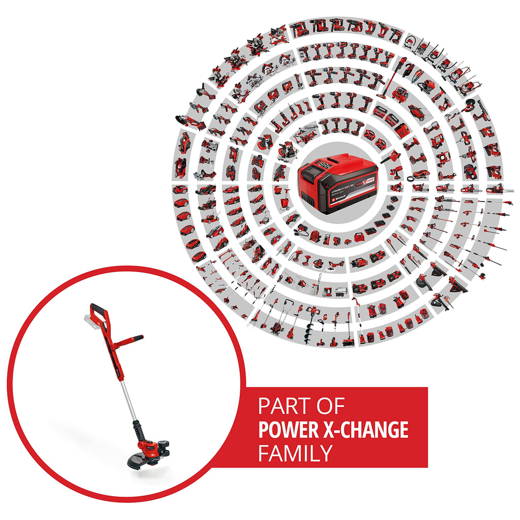 Einhell 18V Cordless Grass Strimmer | 30cm Lawn Edger | GE-CT 18/30