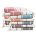Lane Linen Sand-Free Beach Towels 12 Pack | Oversized Quick-Dry Cotton