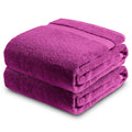 Towelogy Egyptian Cotton Jumbo Bath Sheet | 100x180cm Plum Purple