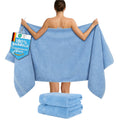 Hammetex Bathrobe 100% Cotton Unisex for Men and Women Quality 400 g/m² Quality Soft Absorbent Terry Towelling Bathrobe for Couples with Pockets - image 1