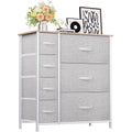 YITAHOME 7-Drawer Fabric Dresser | Sturdy Steel Frame Storage Chest