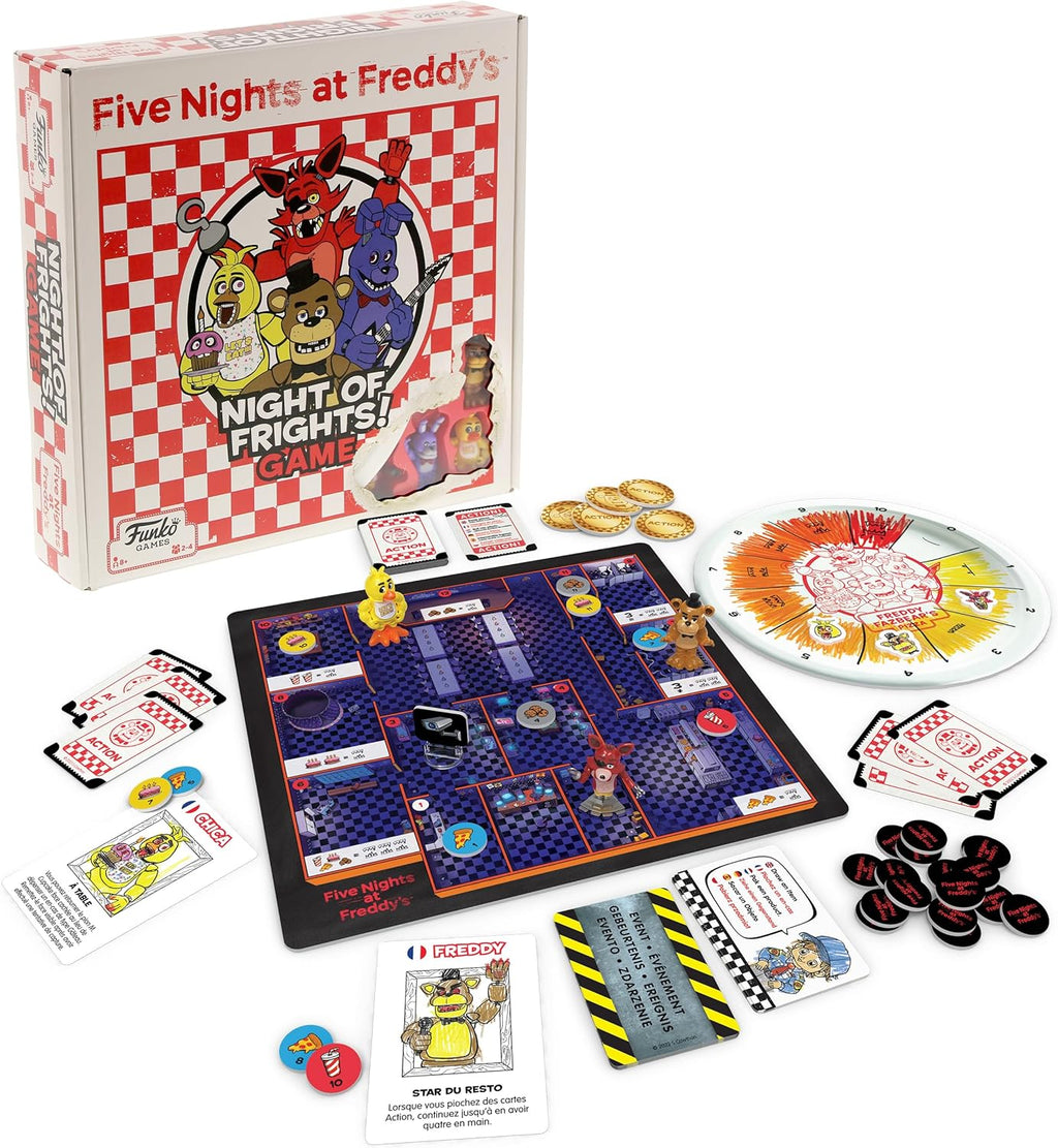 Snaps Five Nights at Freddy's: Night of Frights Strategy Board Game