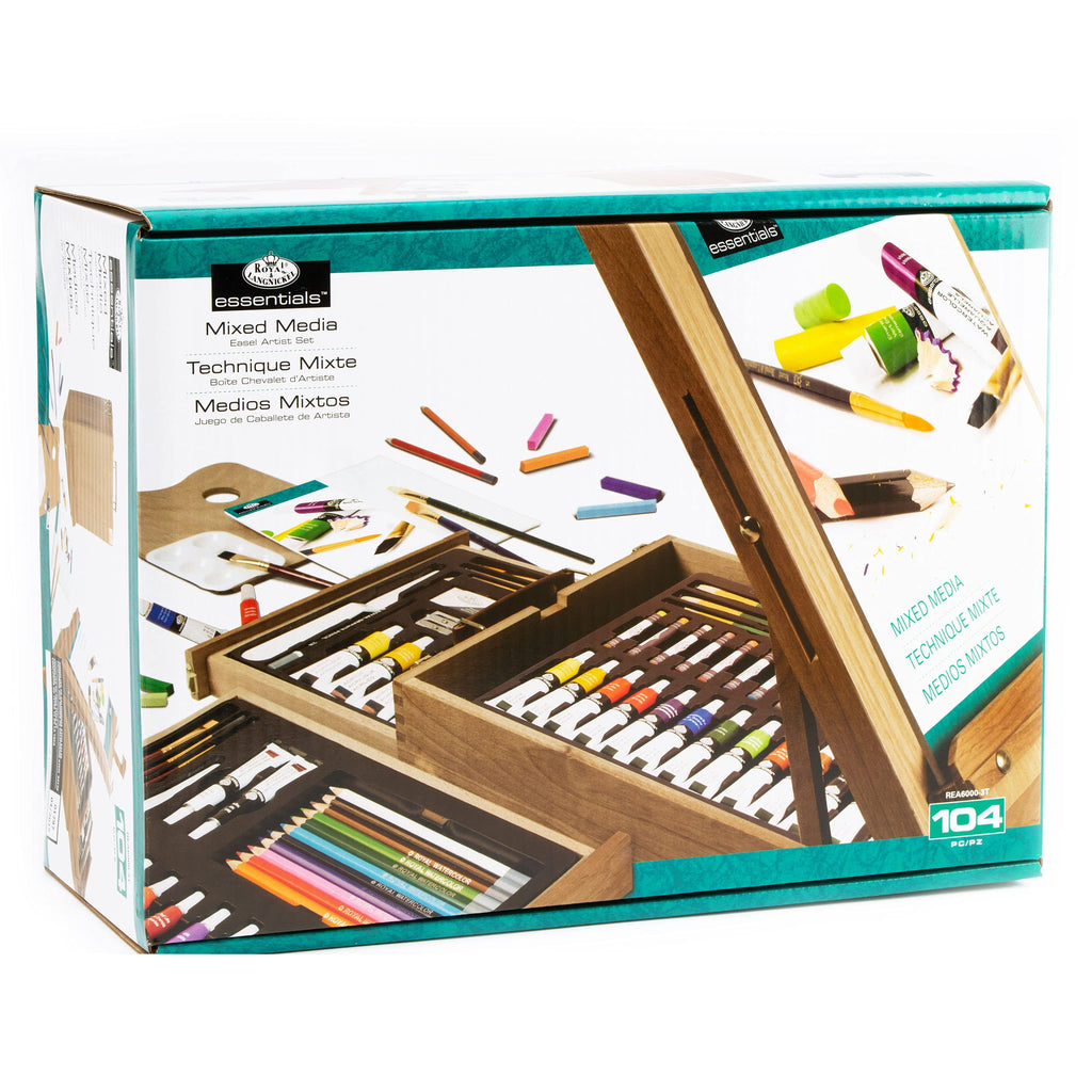 Royal & Langnickel All Media Artist Set with Portable Easel – 104 Piece