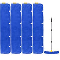 KOKO'IN 45cm Reusable Microfiber Squeegee Cover | Floor & Glass Mop