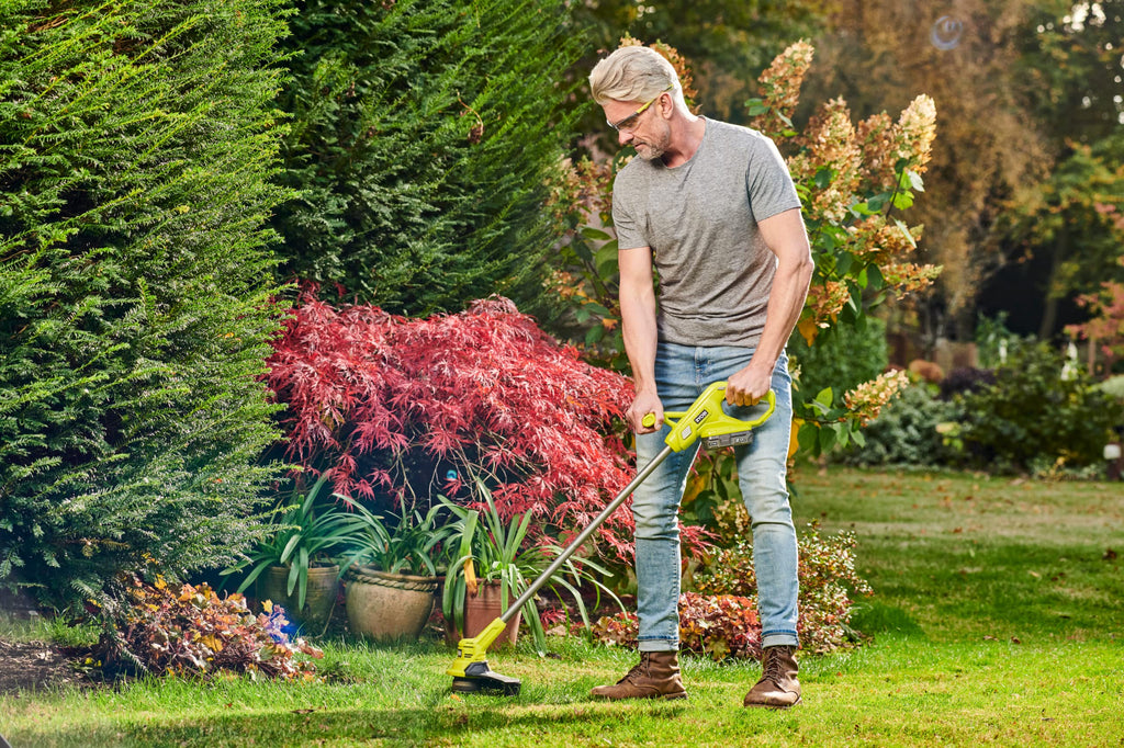 Ryobi 18V ONE+ Cordless Grass Trimmer – 23cm EasyEdge (Tool Only)
